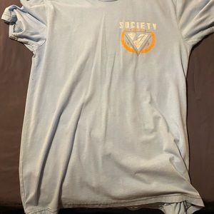 Society t shirt blue